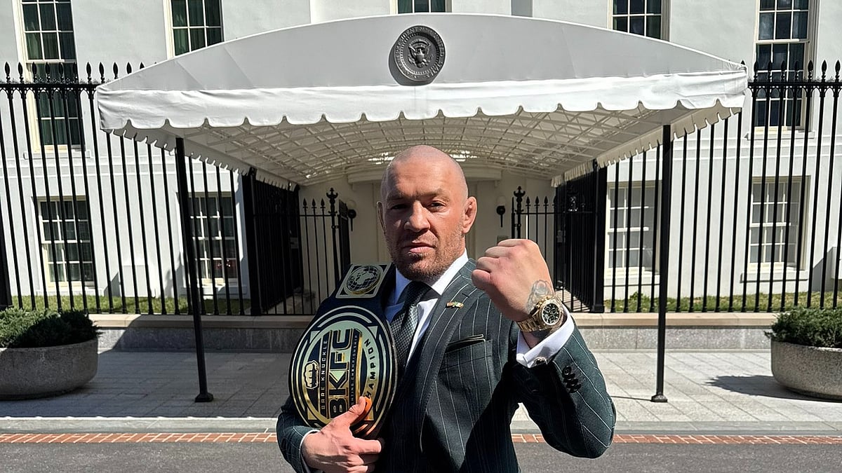Photo: X | Conor McGregor : Former MMA champion Conor McGregor.