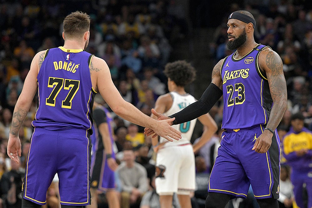 Grizzlies Lakers Basketball
