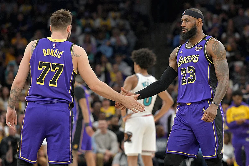 Grizzlies Lakers Basketball