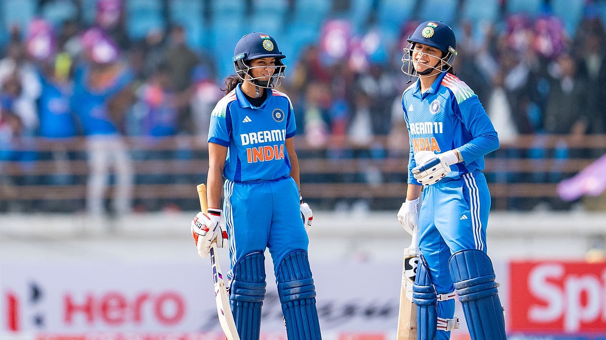 Photo: X | BCCI Women : India women's national cricket team players Smriti Mandhana and Pratika Rawal.