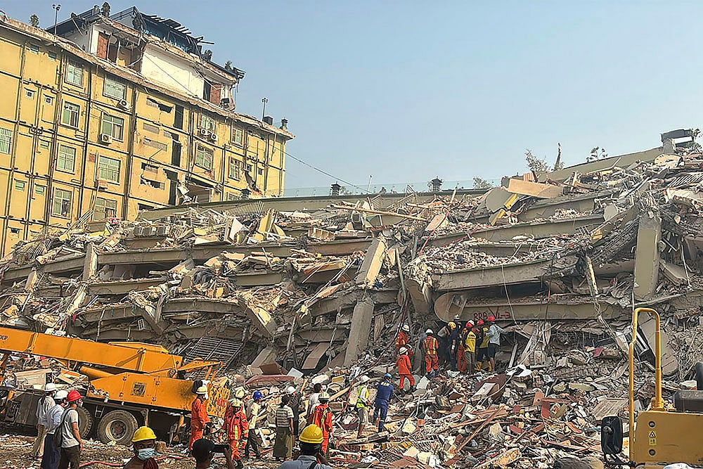 Myanmar Southeast Asia Earthquake