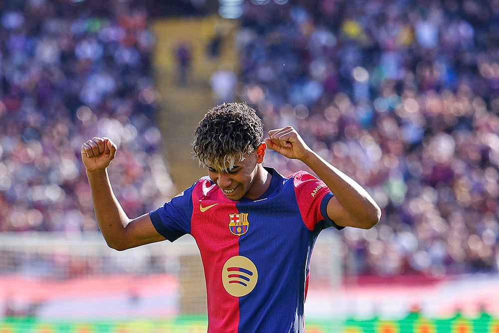 Spanish La Liga Soccer Match: Girona vs Barcelona
