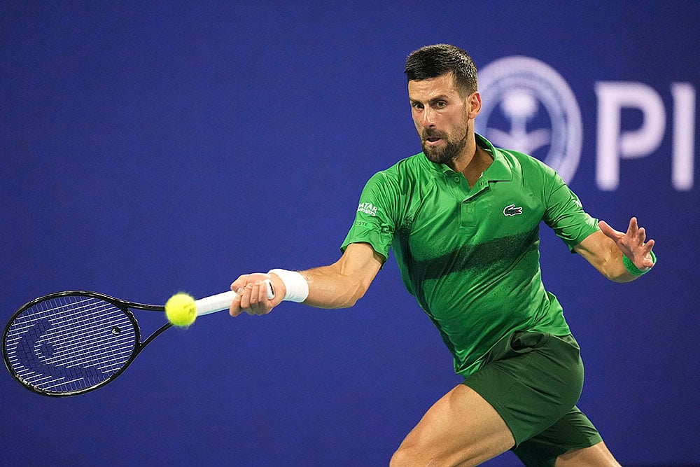 Miami Open tennis 2025 final Jakub Mensik vs Novak Djokovic: 6