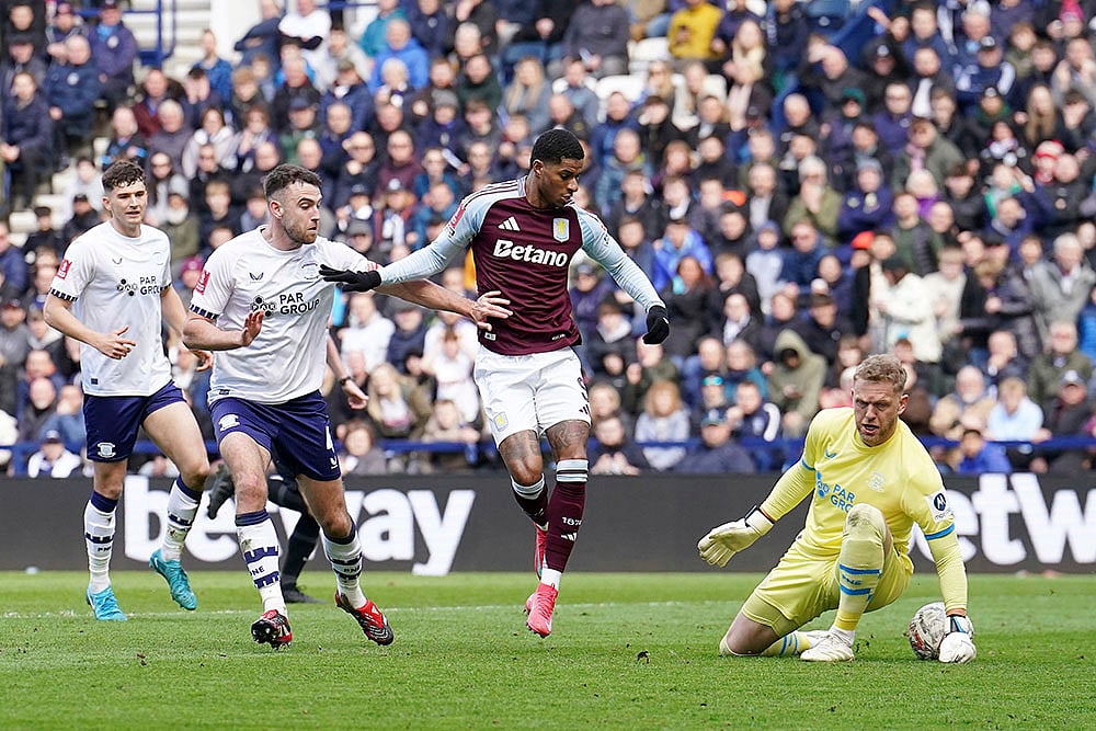 Britain Soccer FA Cup Preston North End vs Aston Villa: David Cornell