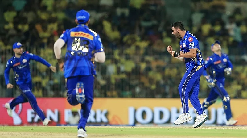 Indian Premier League 2025 T20 Cricket match CSK vs MI: Deepak Chahar