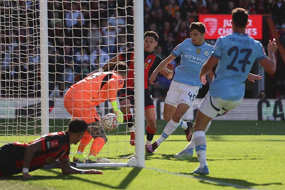 Britain Soccer FA Cup: Bournemouth vs Manchester City