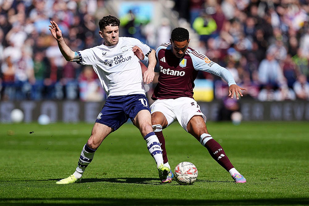 Britain Soccer FA Cup Preston North End vs Aston Villa: Robbie Brady