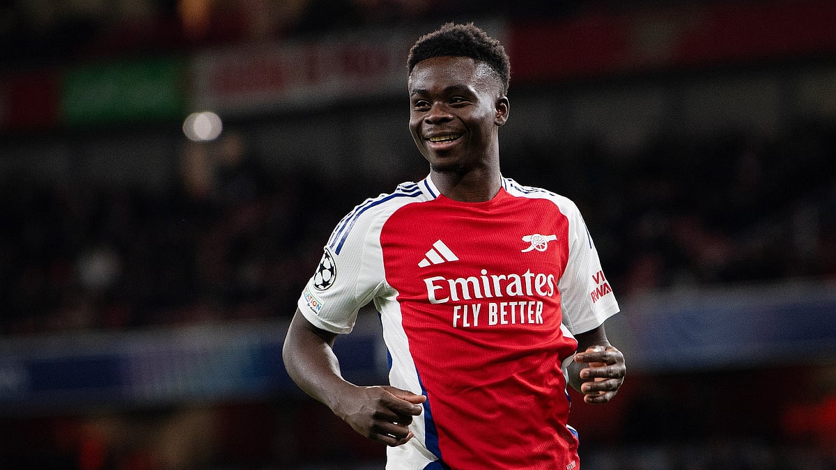 Arsenal's Bukayo Saka