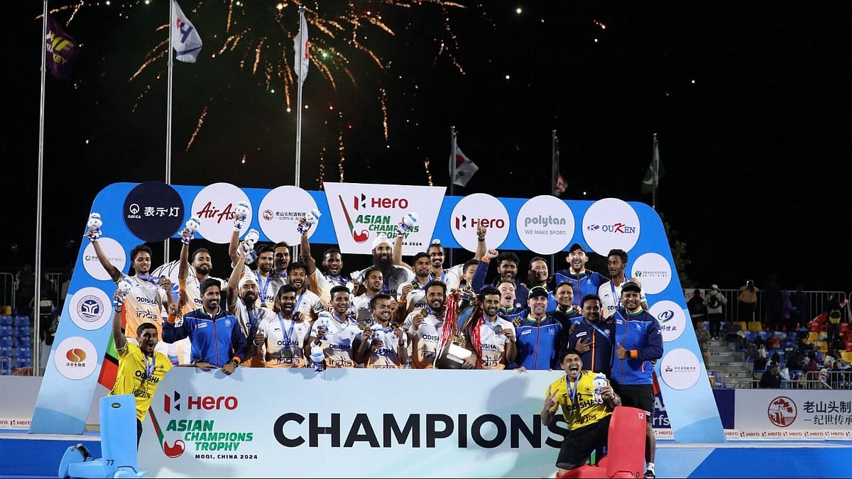 Photo: X | Harmanpreet Singh : India men's national hockey team.