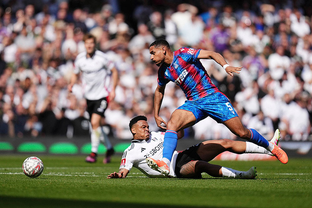 English FA Cup quarterfinal soccer match: Crystal Palace vs Fulham