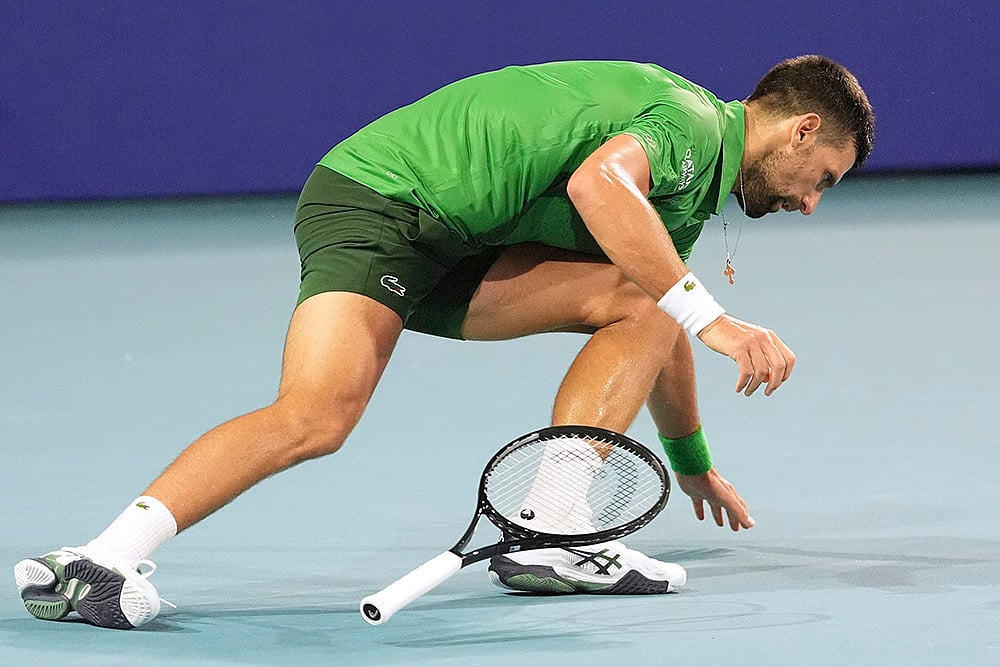 Miami Open tennis 2025 final Jakub Mensik vs Novak Djokovic: 4