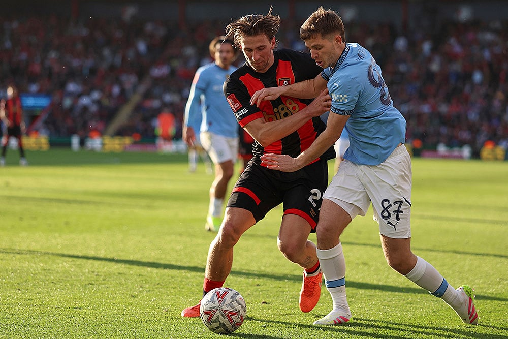 FA Cup Soccer: Bournemouth vs Manchester City