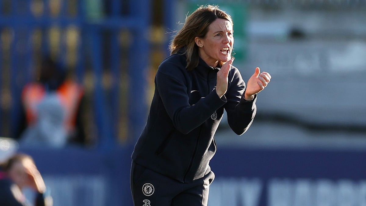 Sonia Bompastor was frustrated by Chelsea's slip at West Ham. - null