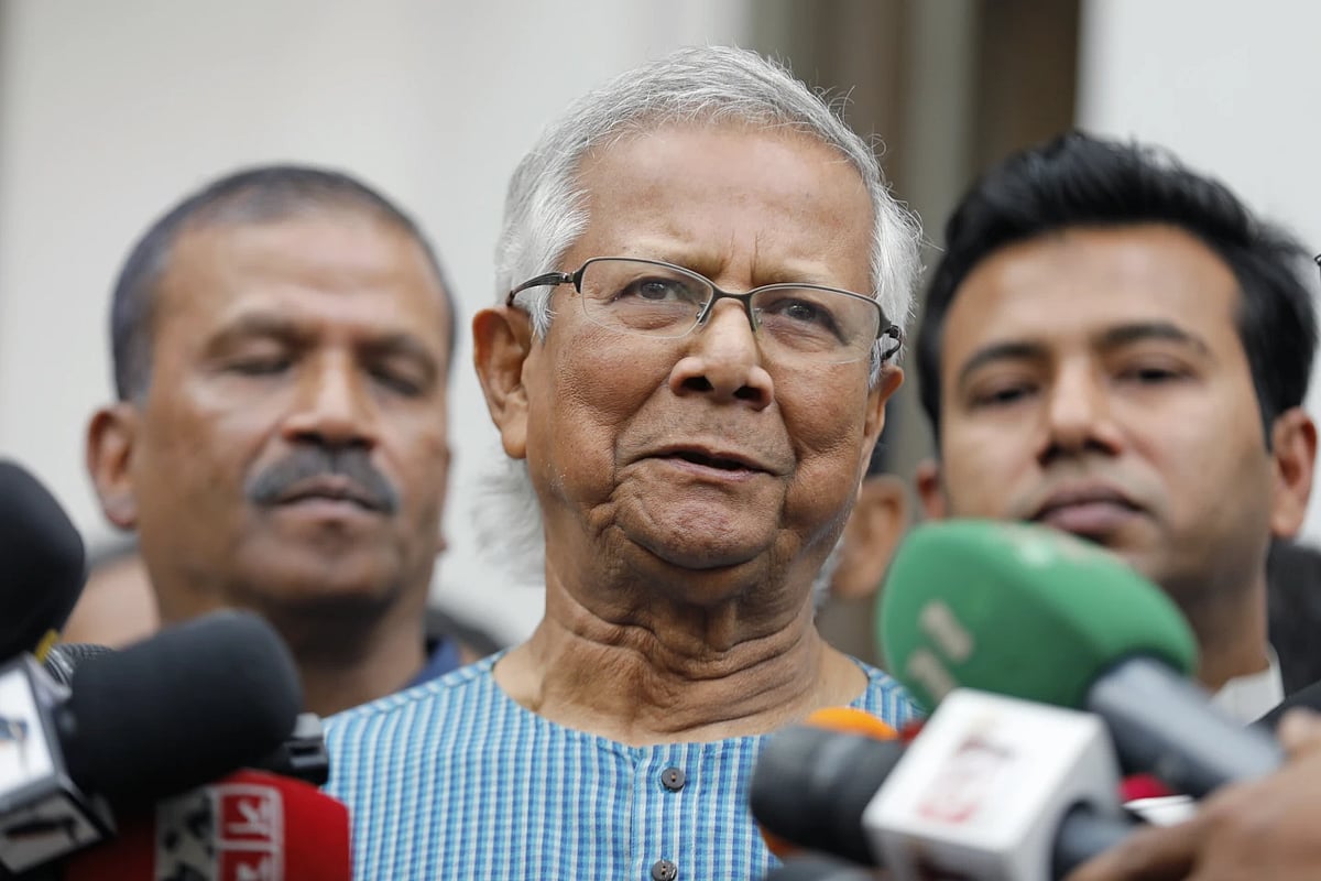 Bangladesh Government's Chief Adviser Muhammad Yunus - AP