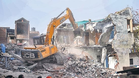 PTI : Demolition in Uttar Pradesh's Prayagraj