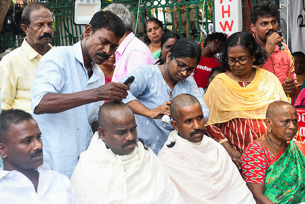 Strike of ASHA workers in Thiruvananthapuram