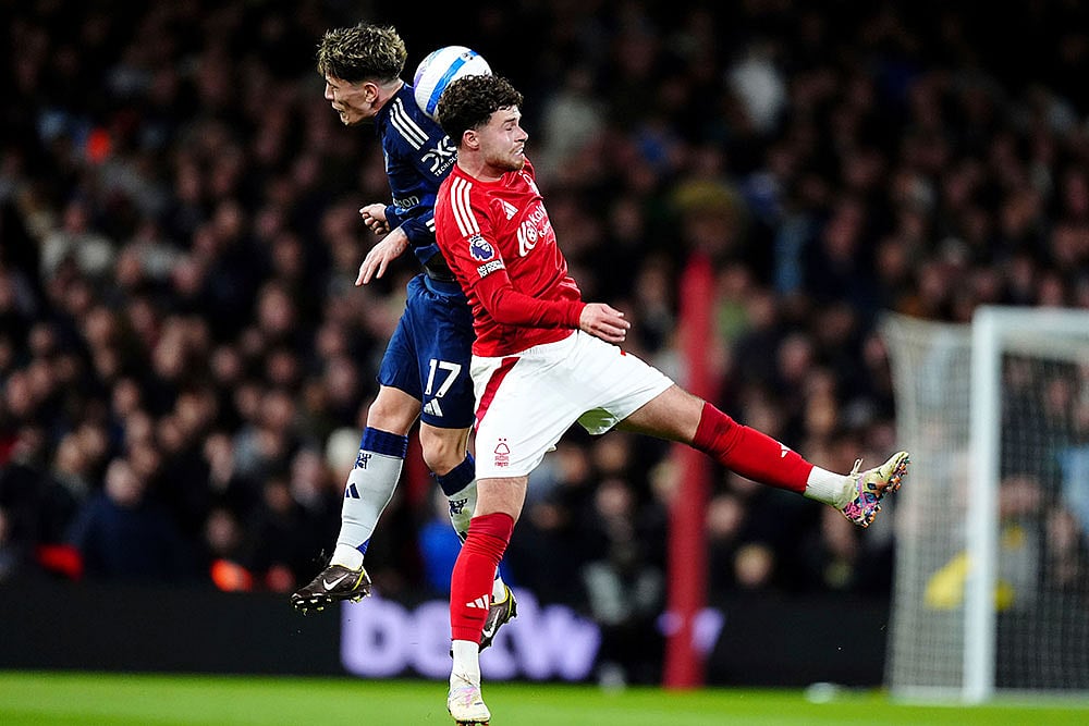 English Premier League soccer match: Nottingham Forest vs Manchester United