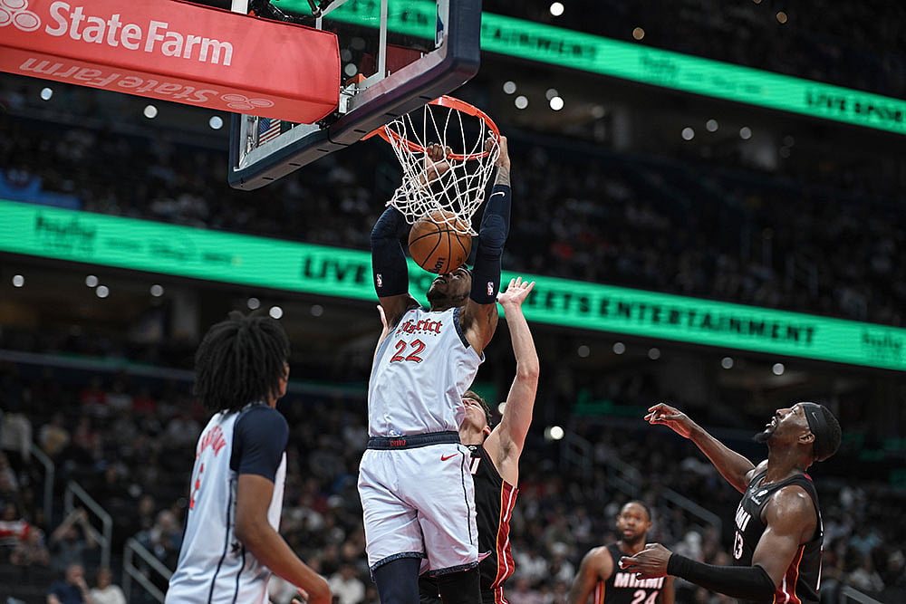 Wizards Heat Basketball