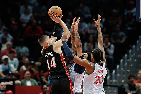 Wizards Heat Basketball