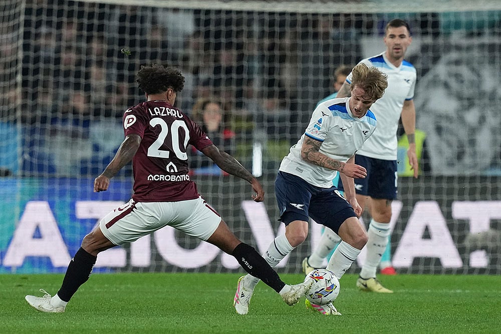 Serie A Soccer Match: Torino vs Lazio