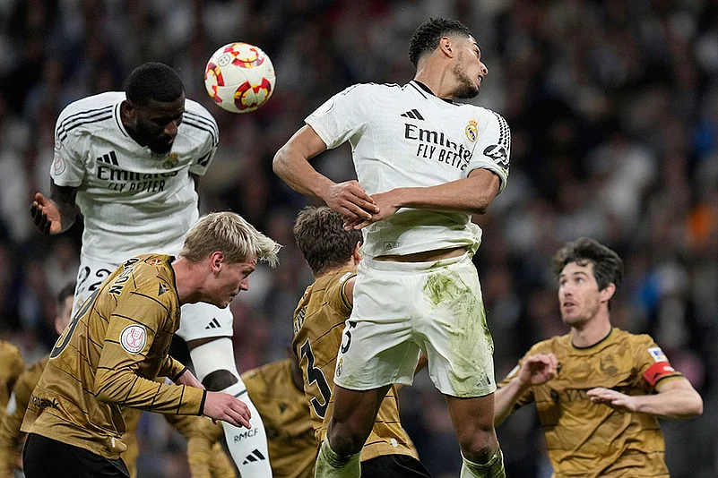 Spain Soccer Copa del Rey: Real Sociedad vs Real Madrid