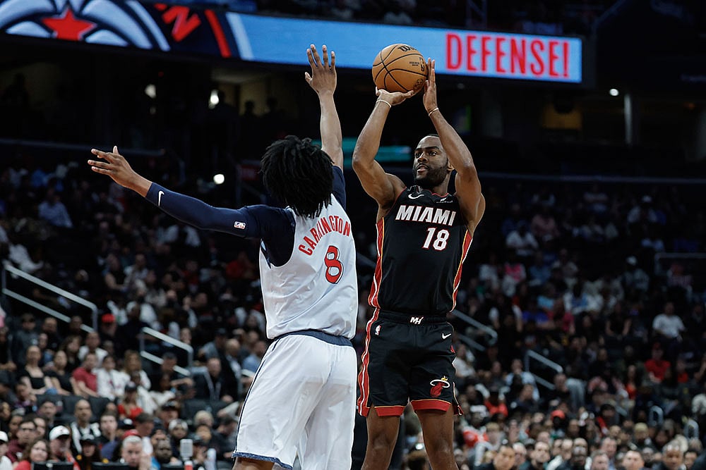 NBA Basketball: Washington Wizards vs Miami Heat