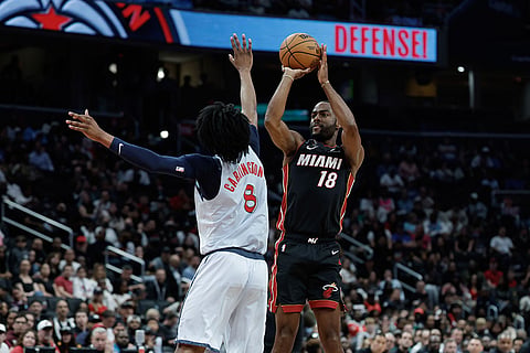 NBA Basketball: Miami Heat vs Washington Wizards