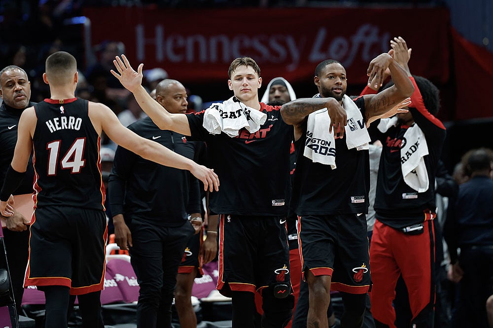 NBA Basketball Game: Washington Wizards vs Miami Heat