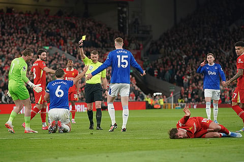 English Premier League Soccer match: Everton vs Liverpool