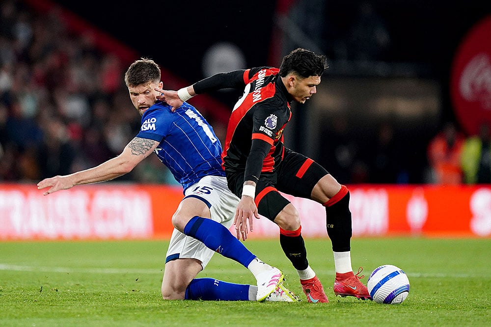 English Premier League soccer: Bournemouth vs Ipswich Town