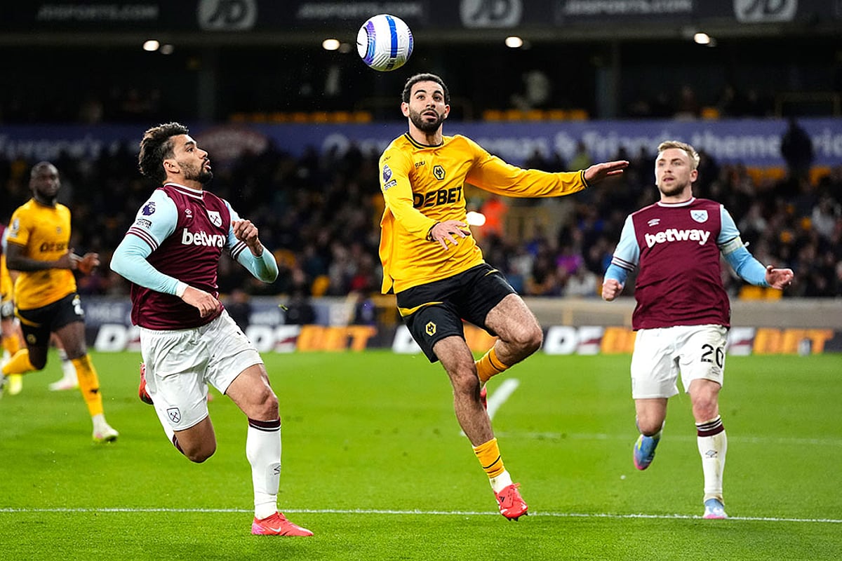 EPL: Wolverhampton Wanderers vs West Ham United