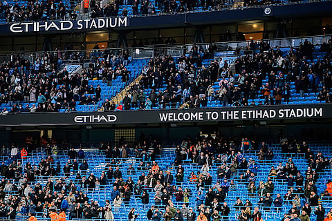 English Premier League Soccer match: Leicester City vs Manchester City
