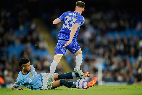 English Premier League Soccer match: Manchester City vs Leicester City