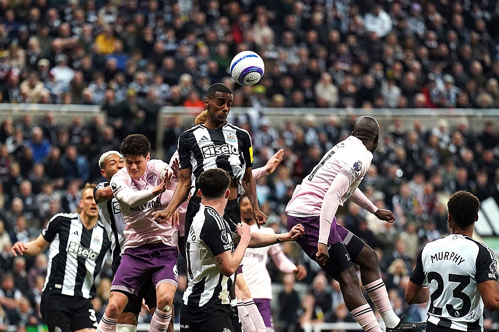English Premier League Soccer match: Brentford vs Newcastle United