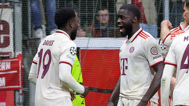 Alphonso Davies and Dayot Upamecano