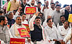 Calling Out Southern States For Demanding More Money From The Union Government PTI : Chalo Delhi protest: Karnataka ministers protest in Delhi, demanding over Rs one lakh crore owed by the central government