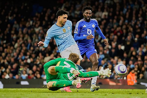 English Premier League: Leicester City vs Manchester City
