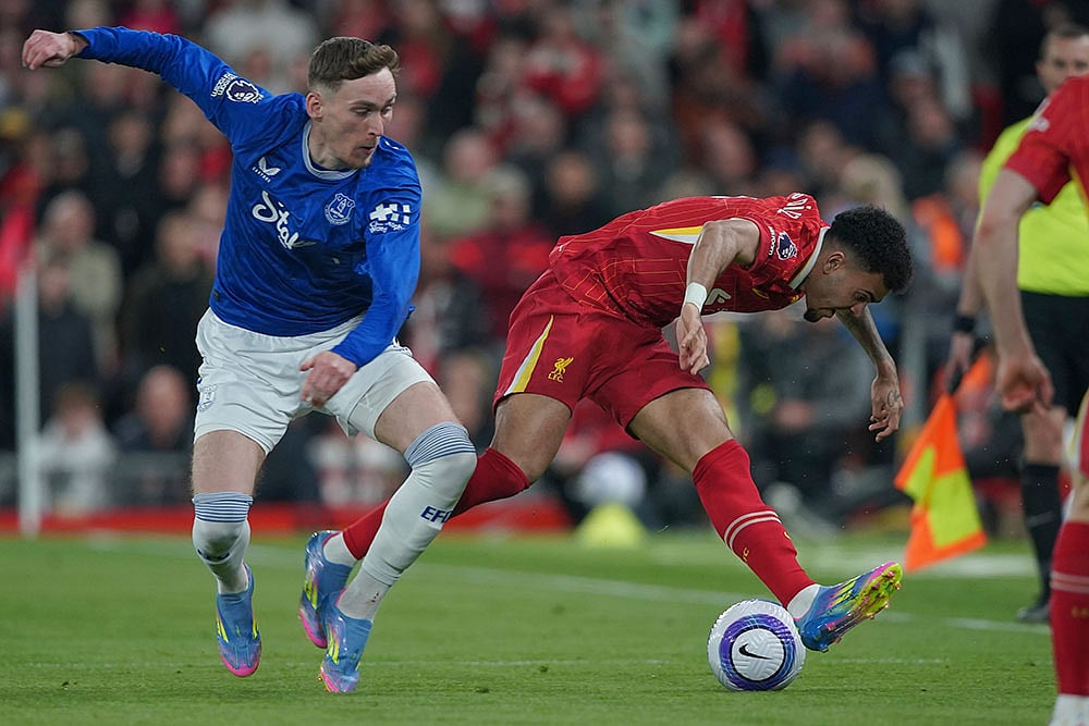 English Premier League Soccer: Liverpool vs Everton