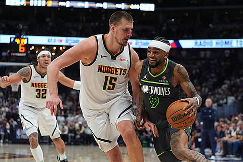 NBA Basketball: Minnesota Timberwolves vs Denver Nuggets