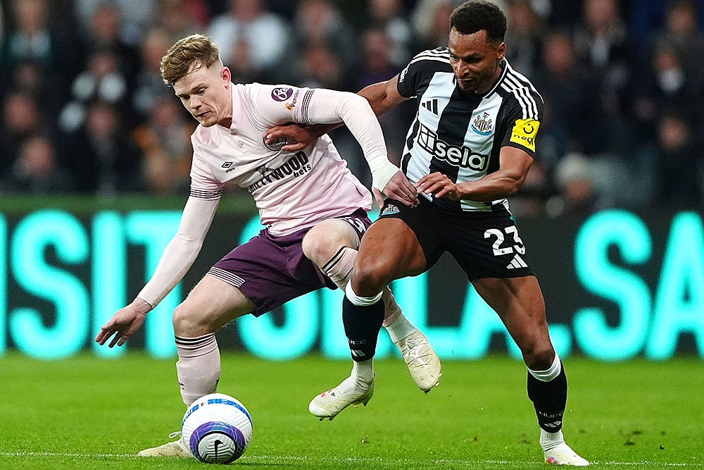 English Premier League Soccer: Newcastle United vs Brentford
