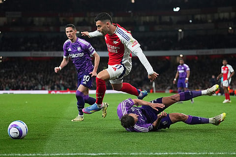 English Premier League Soccer Match: Arsenal vs Fulham