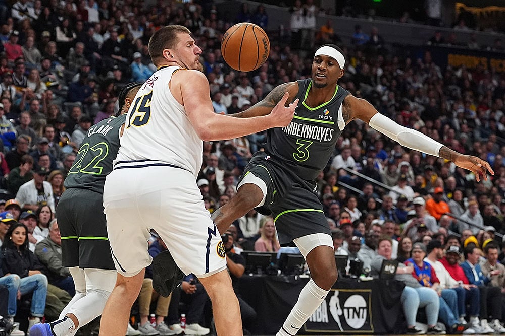 Basketball: Minnesota Timberwolves vs Denver Nuggets