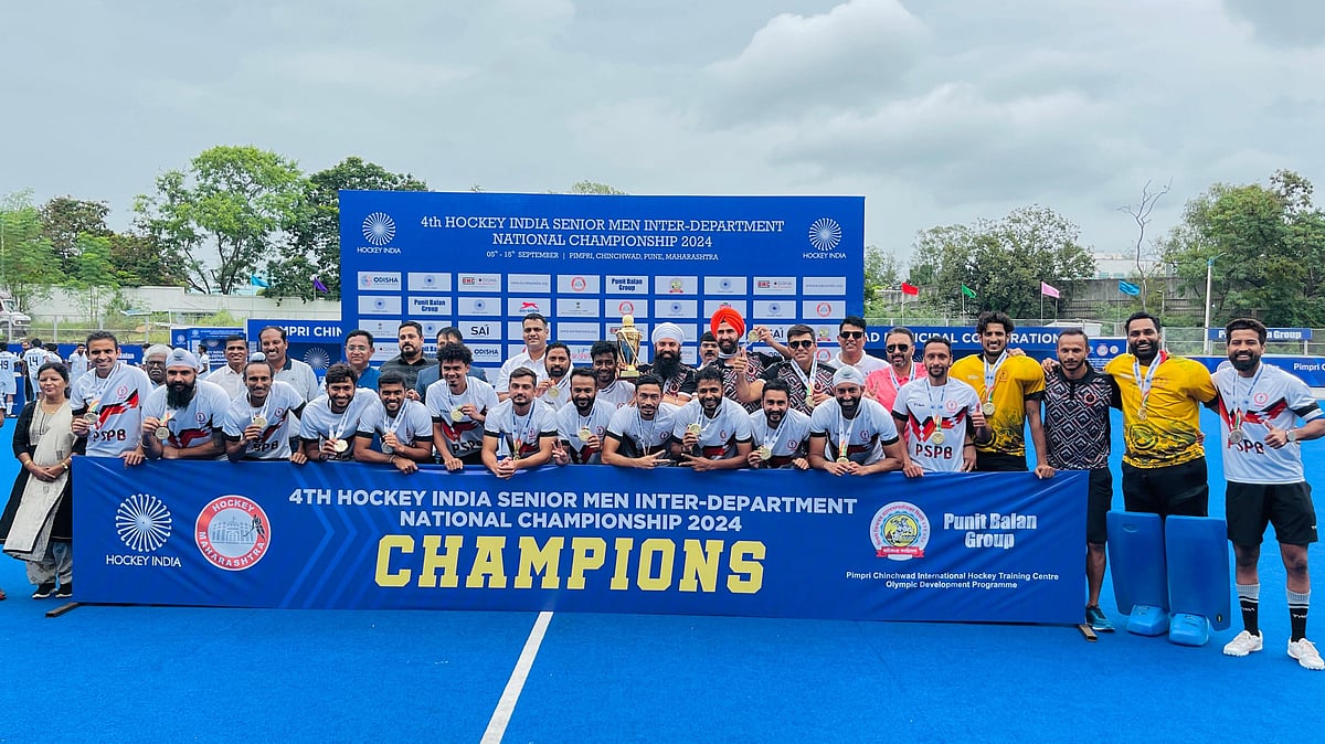 Hockey India Senior Men National Championship 2024 champions.  - X | Hockey India