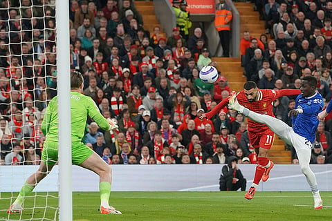 English Premier League Soccer: Liverpool vs Everton