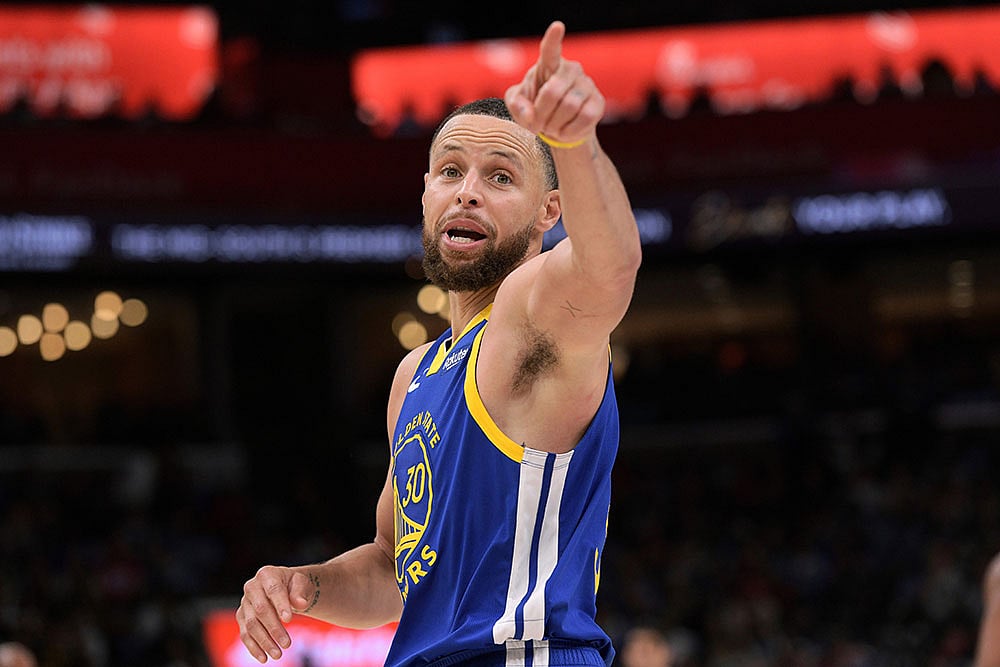 Golden State Warriors guard Stephen Curry