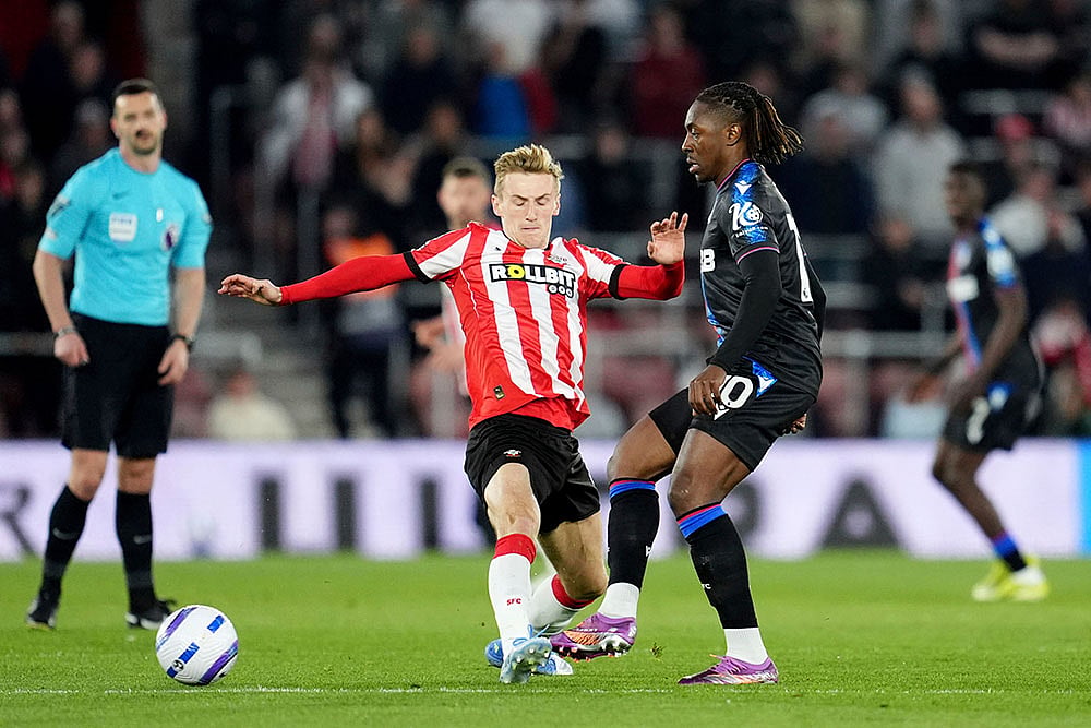 English Premier League soccer: Crystal Palace vs Southampton