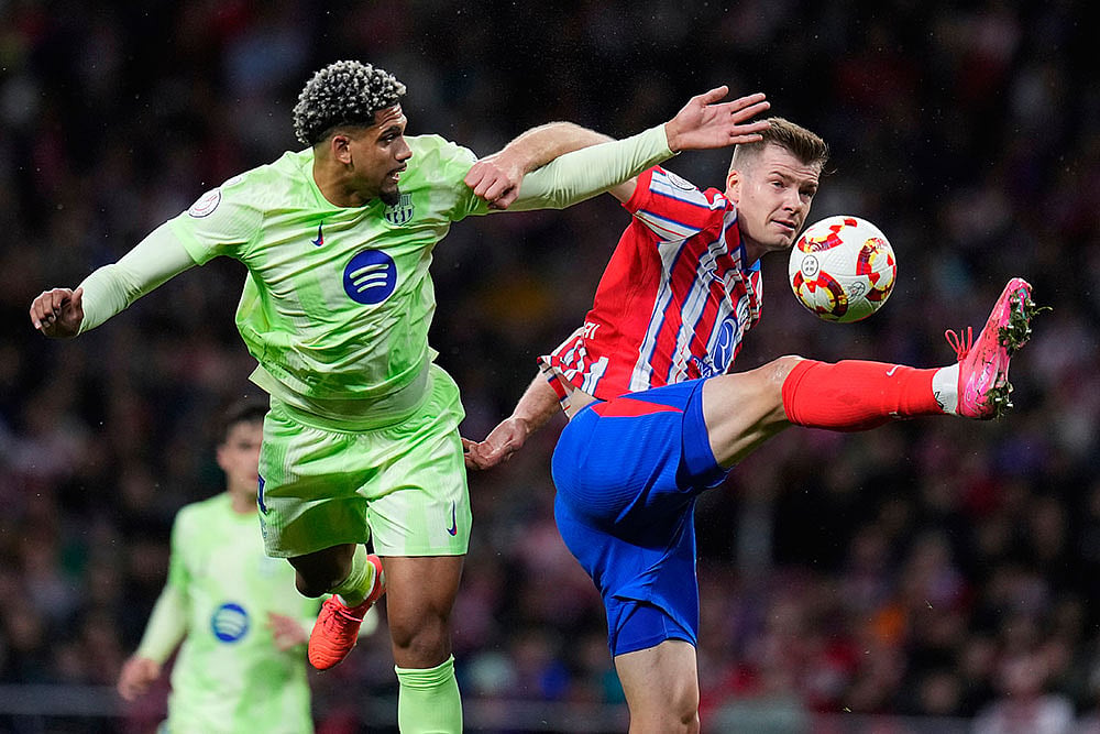 Copa del Rey Soccer: Atletico Madrid vs Barcelona