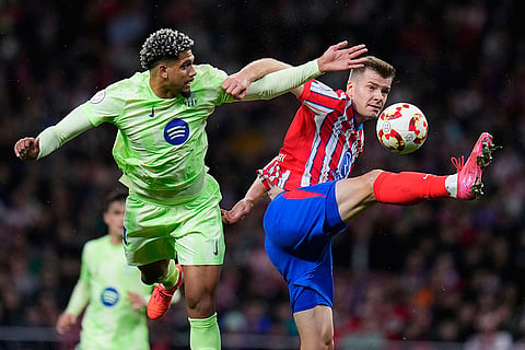 Copa del Rey Soccer: Barcelona vs Atletico Madrid