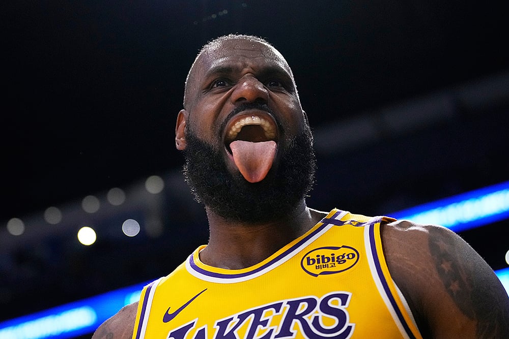 Lakers Warriors Basketball