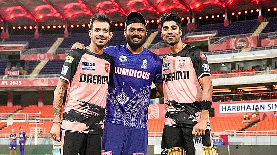 Yuzvendra Chahal, Sanju Samson and Shashank Singh.